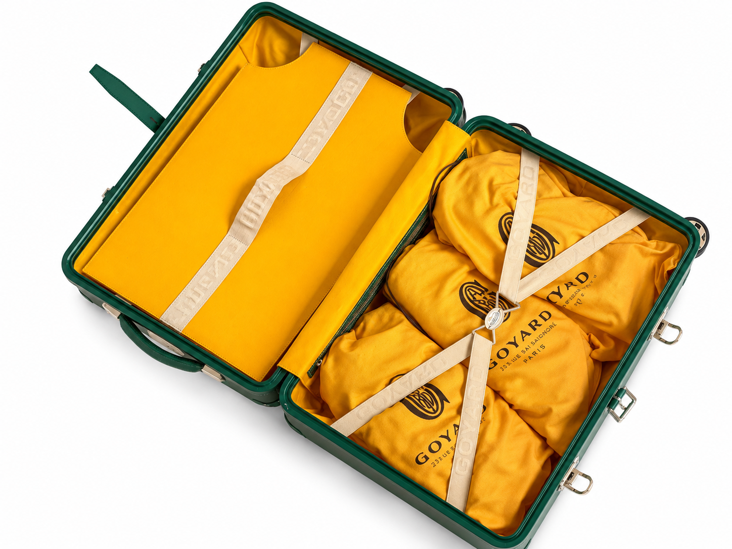 Goyard Bourget Trolley Suitcase